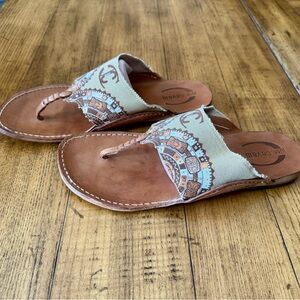 Just Cavalli Mens Sz 44.5 Sandal